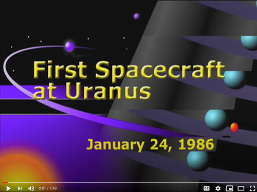 video about Voyager at Uranus