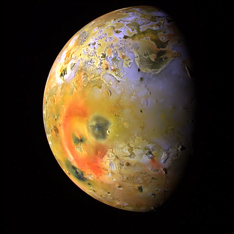 Changing Surface of Io