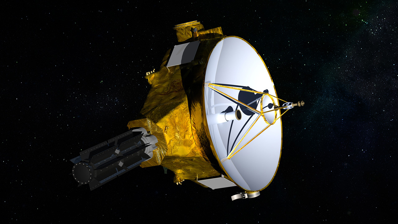 illustration of NASA's New Horizons spacecraft