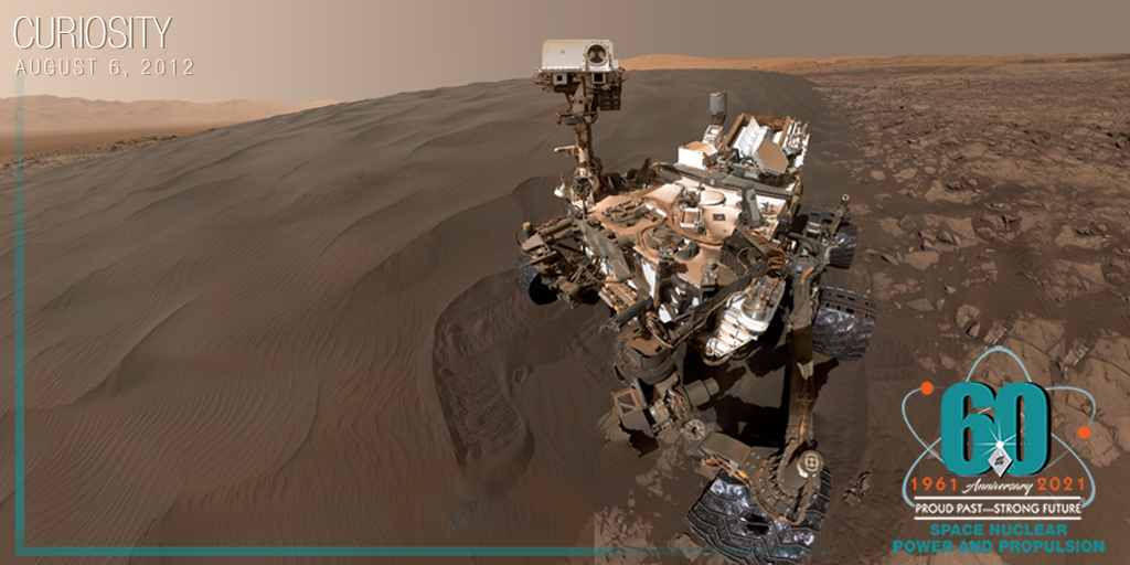 Mars Curiosity on the surface of Mars