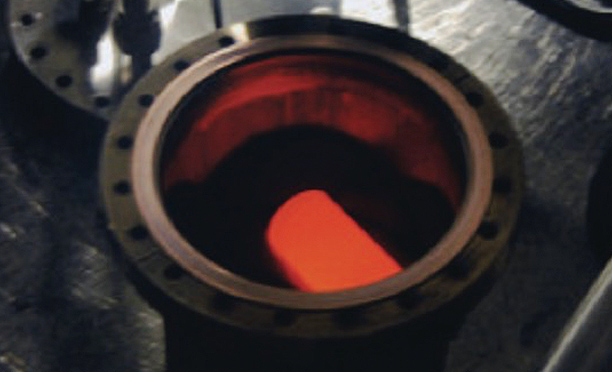 Plutonium-238 is a special material that emits steady heat due to its natural radioactive decay. 